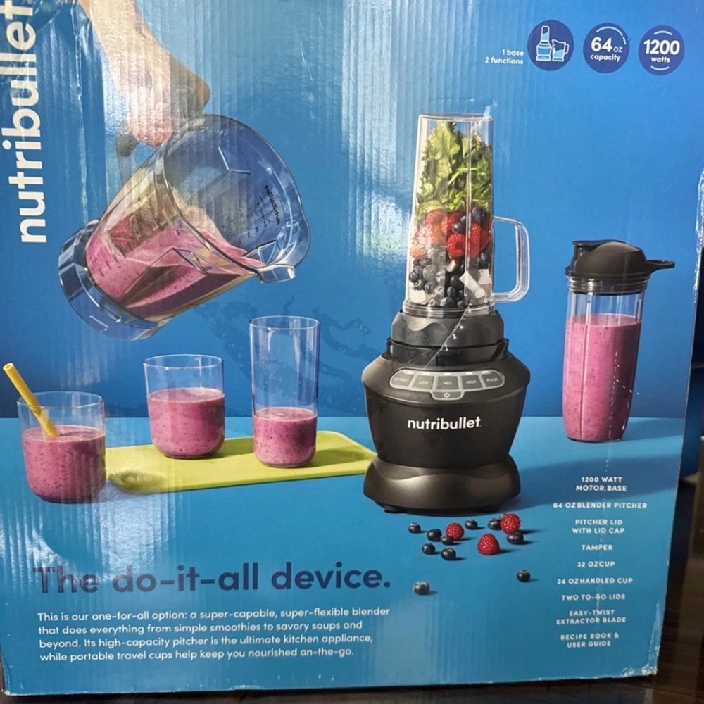 NutriBullet Black Blender Set - Picture 12 of 16